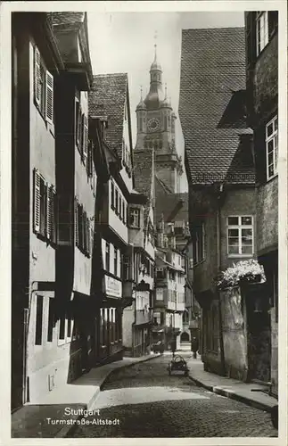 Stuttgart Turmstrasse Alststadt Kat. Stuttgart