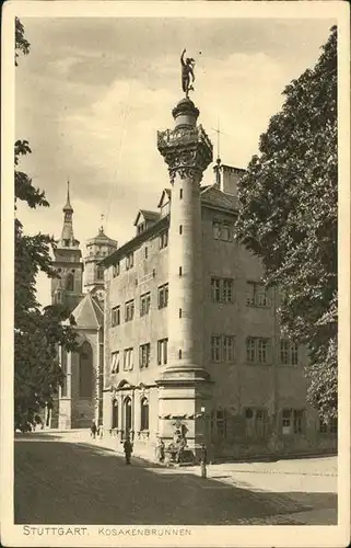 Stuttgart Kosakenbrunnen Kat. Stuttgart