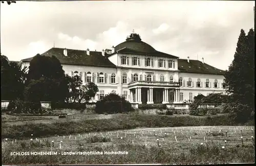 Hohenheim Landwirtschaftliche Hochschule Schloss Hohenheim Kat. Stuttgart