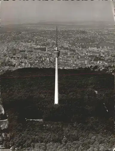 Stuttgart Fliegeraufnahme Stadt Sendeturm Kat. Stuttgart