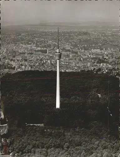 Stuttgart Fliegeraufnahme Stadt Sendeturm Kat. Stuttgart