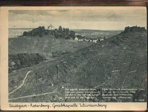 Stuttgart Rotenberg Grabkapelle Wuerttemberg Kat. Stuttgart