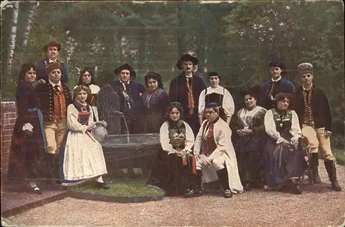 Stuttgart Schwaebische Liedergruppe Koenigliches Hoftheater Kat. Stuttgart