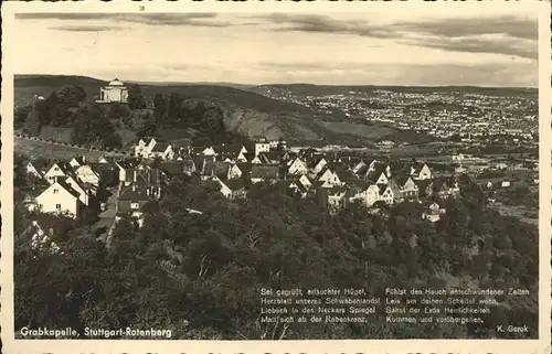 Stuttgart Grabkapelle Rotenberg Kat. Stuttgart