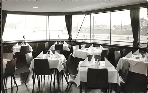 Stuttgart Personenschiff Neckar Schiffrestaurant Kat. Stuttgart