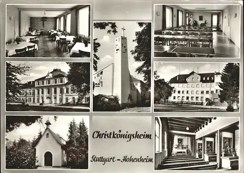 Hohenheim Christkoenigsheim Kat. Stuttgart