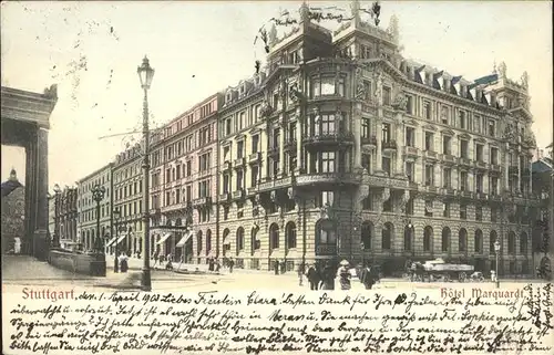 Stuttgart Hotel Marquardt Kat. Stuttgart