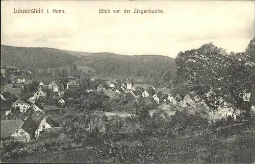 Lauenstein Salzhemmendorf Blick von Ziegenbuche / Salzhemmendorf /Hameln-Pyrmont LKR