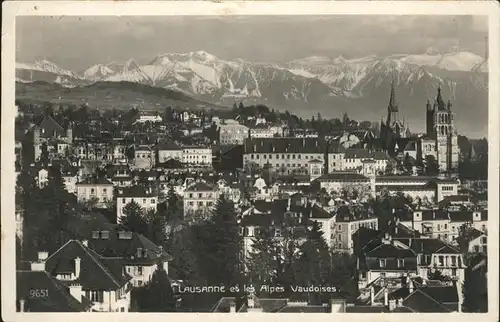 Lausanne VD Alpes Vaudoises / Lausanne /Bz. Lausanne City