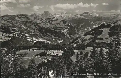 Stoos SZ Hotel Kurhaus Glaernisch Kat. Stoos