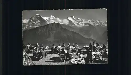 Schynige Platte Eiger Moench Jungfrau Kat. Schynige Platte