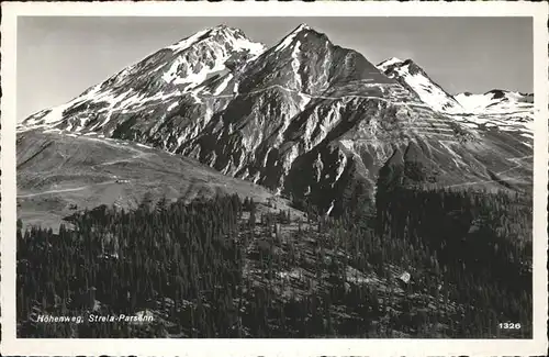 Strelapass Hoehenweg Persenn Kat. Strelapass