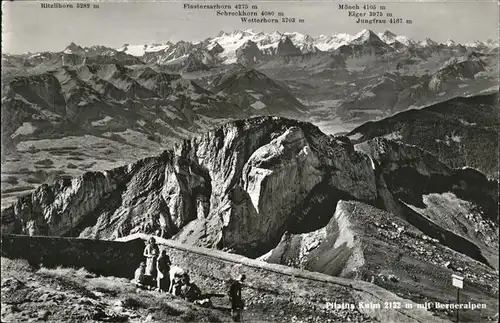 Ritzlihorn Berneralpen Pilatus Kulm Eiger Moench Kat. Ritzlihorn