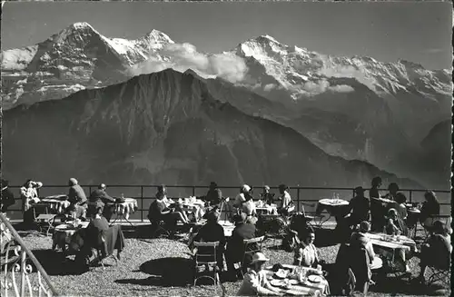 Schynige Platte Eiger Moench Jungfrau Platte Bahn Kat. Schynige Platte