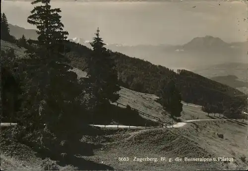 Zugerberg Zug Berneralpen Pilatus Kat. Zugerberg