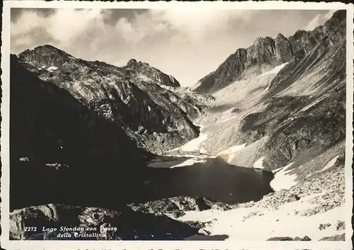 Cristallina Lago Sfondau Passo Kat. Cristallina