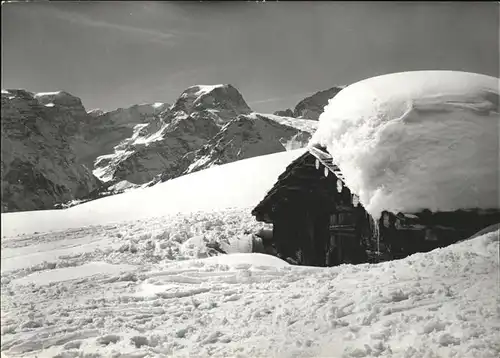 Braunwald GL Alp Toedi Huette Kat. Braunwald