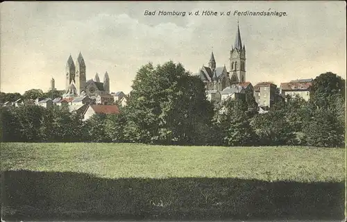 Bad Homburg Hoehe Ferdinandsanlage Kirche Kat. Bad Homburg v.d. Hoehe