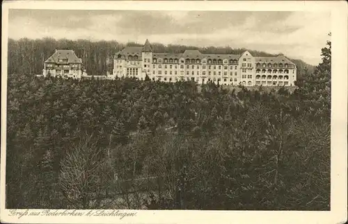 Roderbirken Sanatorium Kat. Leichlingen (Rheinland)