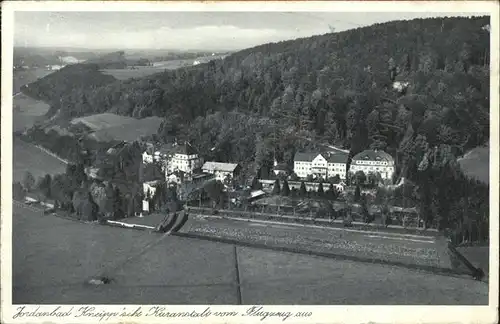 Biberach Riss Jordanbad Fliegeraufnahme Kat. Biberach an der Riss