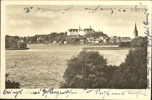 Ploen See Teilansicht vom Ploenersee Schloss Kirche / Ploen /Ploen LKR