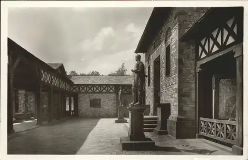 Saalburg Taunus Roemerkastell Praetorium Denkmal Kat. Wehrheim