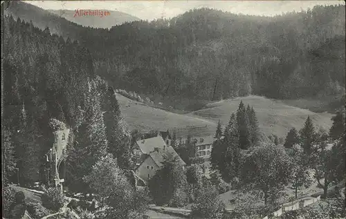 Oppenau Kloster Allerheiligen Kat. Oppenau