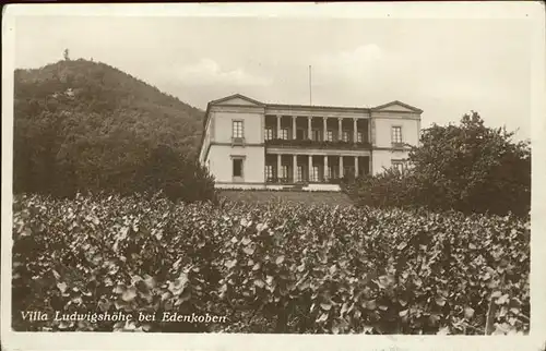 Edenkoben Villa Ludwigshoehe Kat. Edenkoben
