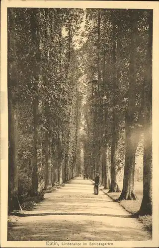 Eutin Lindenallee im Schlossgarten Kat. Eutin