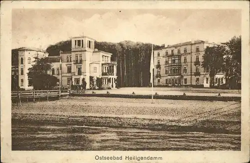 Heiligendamm Ostseebad Partie am Strand Hotel Kat. Bad Doberan