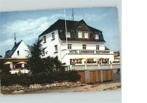 Aumenau Hotel Lahnbruecke Kat. Villmar