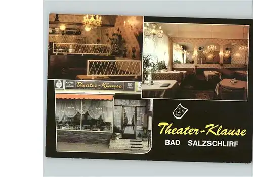 Bad Salzschlirf Cafe Theater Klause Kat. Bad Salzschlirf