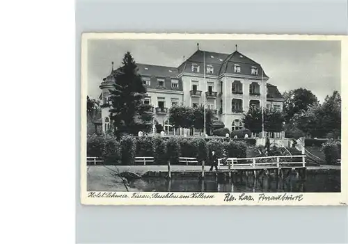 Fissau Seeschloss am Kellersee Kat. Eutin