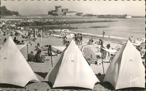 Saint Jean de Luz La plage et le Fort de Socoa Kat. Saint Jean de Luz