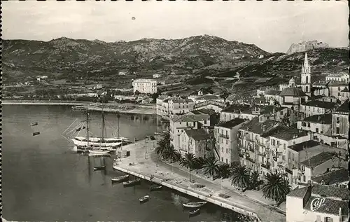 Calvi Les quais bateau eglise Kat. Calvi