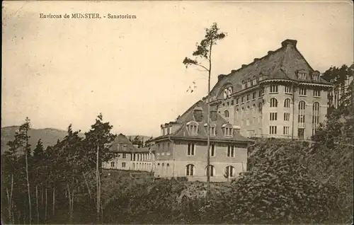 Munster Haut Rhin Elsass Sanatorium Kat. Munster