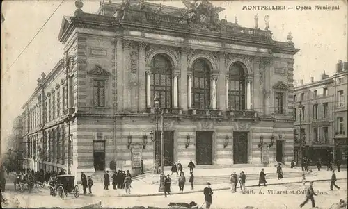 Montpellier Herault Opera Municipal Kat. Montpellier