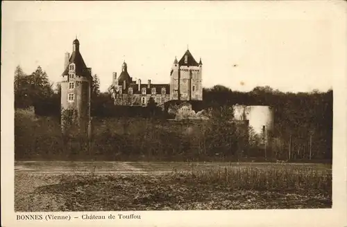 Bonnes Vienne Chateau de Touffou Kat. Bonnes