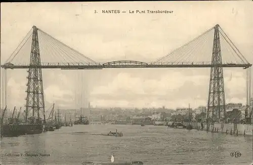 Nantes Loire Atlantique Le Pont Transbordeur Kat. Nantes