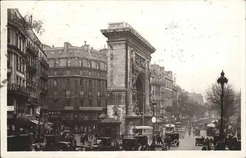 Paris Porte Saint Denis Kat. Paris