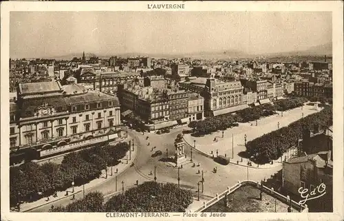 Clermont Ferrand Puy de Dome Place de Jaude monument Kat. Clermont Ferrand