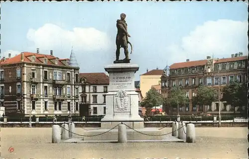 Colmar Haut Rhin Elsass Place General Rapp monument skulptur Kat. Colmar