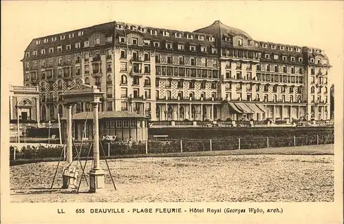 Deauville Plage Fleurie Hotel Royal Kat. Deauville