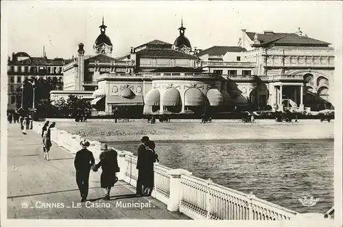 Cannes Alpes Maritimes Le Casino Municipal Kat. Cannes