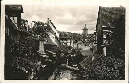 Colmar Haut Rhin Elsass La Petite Venise eglise Kat. Colmar