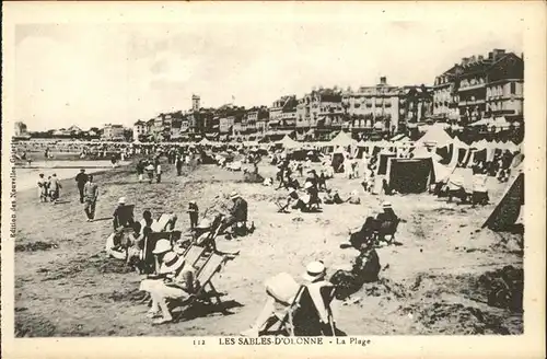 Les Sables d Olonne A la plage Kat. Les Sables d Olonne