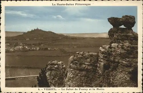 Vesoul Haut Saone Le Sabot de Trotey et la Motte Kat. Vesoul