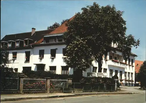 Merkwiller Pechelbronn Hotel Engel Station Thermale Kat. Merkwiller Pechelbronn