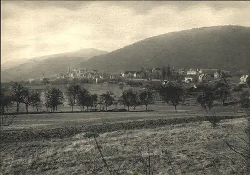 Oberbronn Bas Rhin Elsass Vue du couvent Maison Mere des Soeurs du Tres Saint Sauveur Kat. Oberbronn