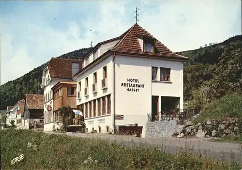 Metzeral Haut Rhin Hotel Restaurant Maegey